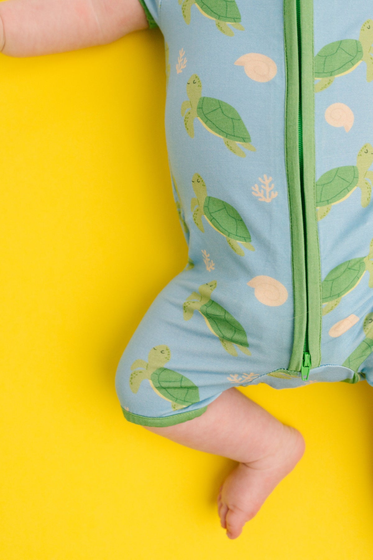 Turtle Friends Bamboo Short Romper