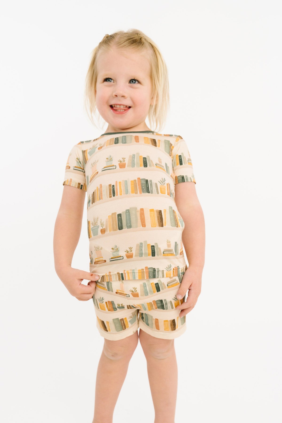 Little Library Bamboo Short Set