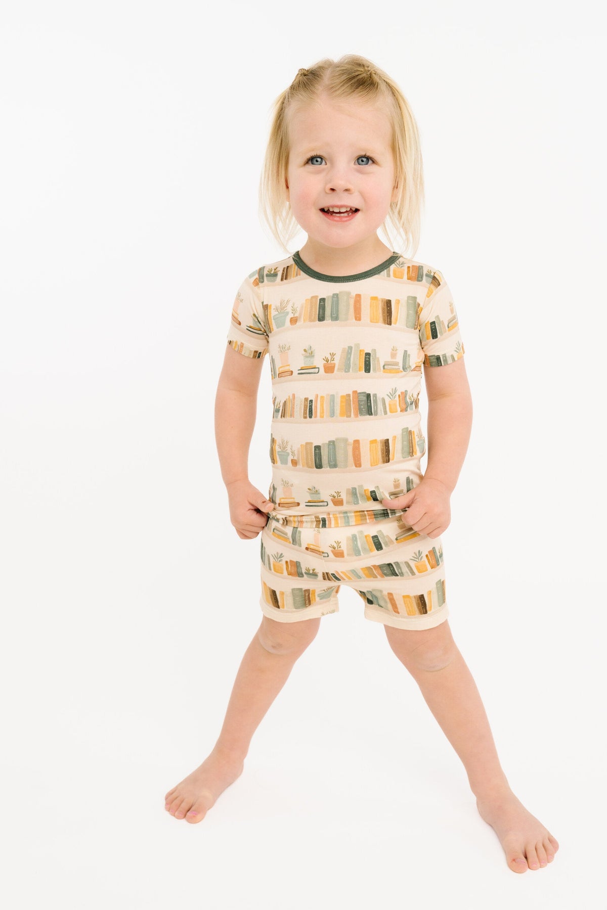 Little Library Bamboo Short Set