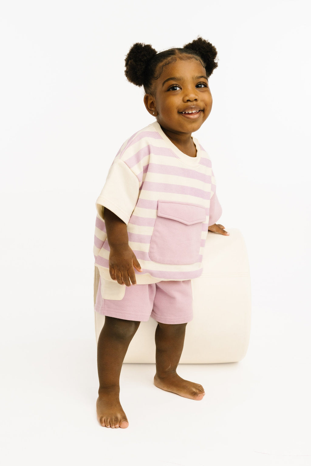 Lilac Short Retro Set