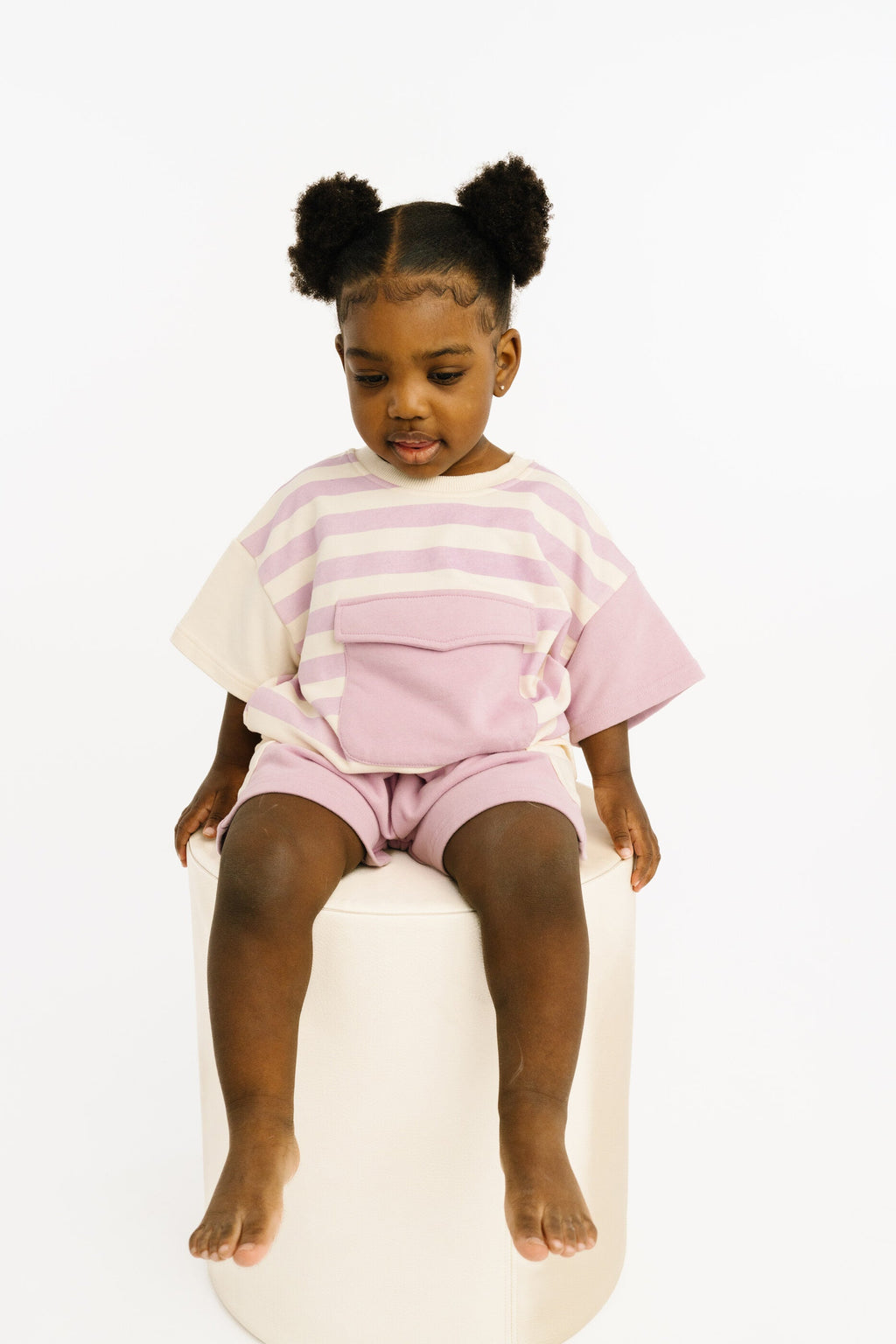 Lilac Short Retro Set