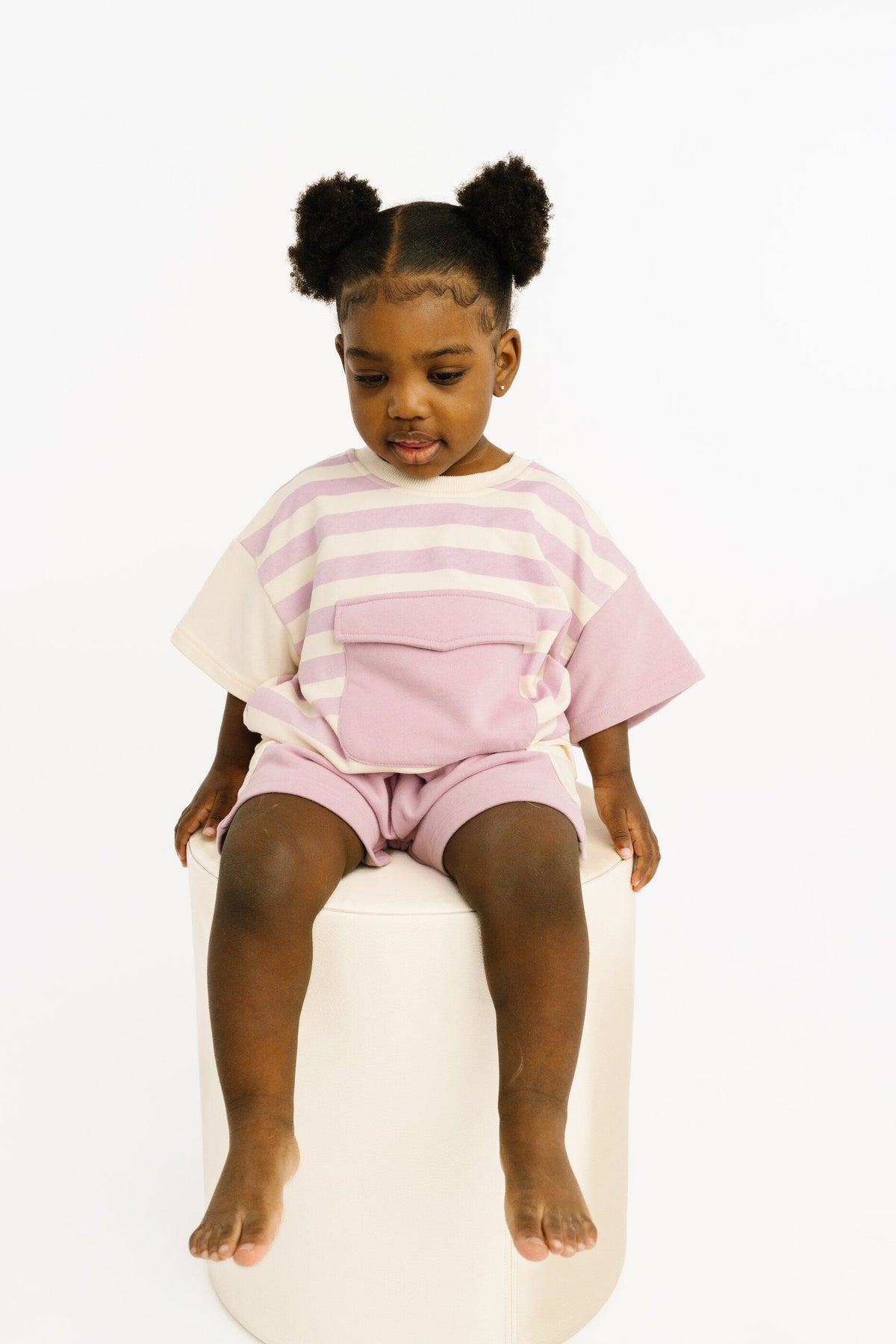 Lilac Short Retro Set