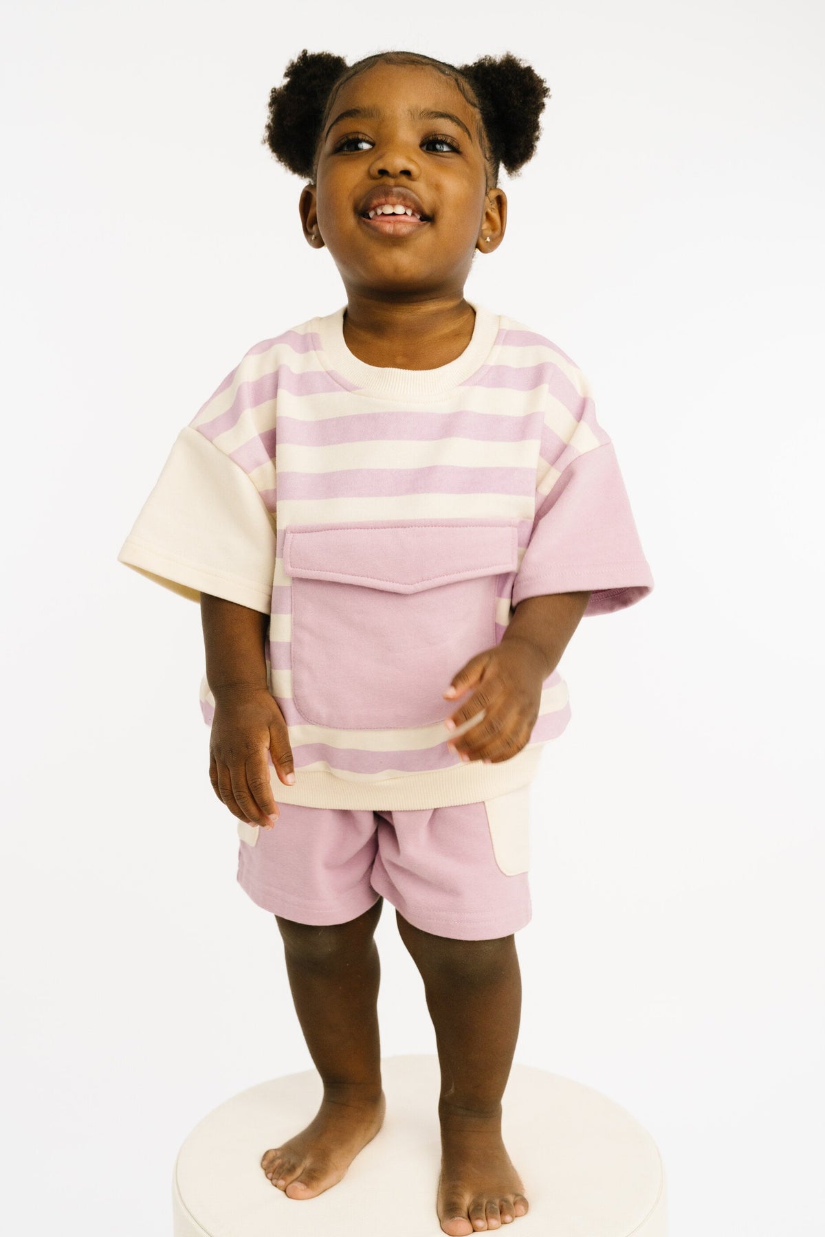 Lilac Short Retro Set