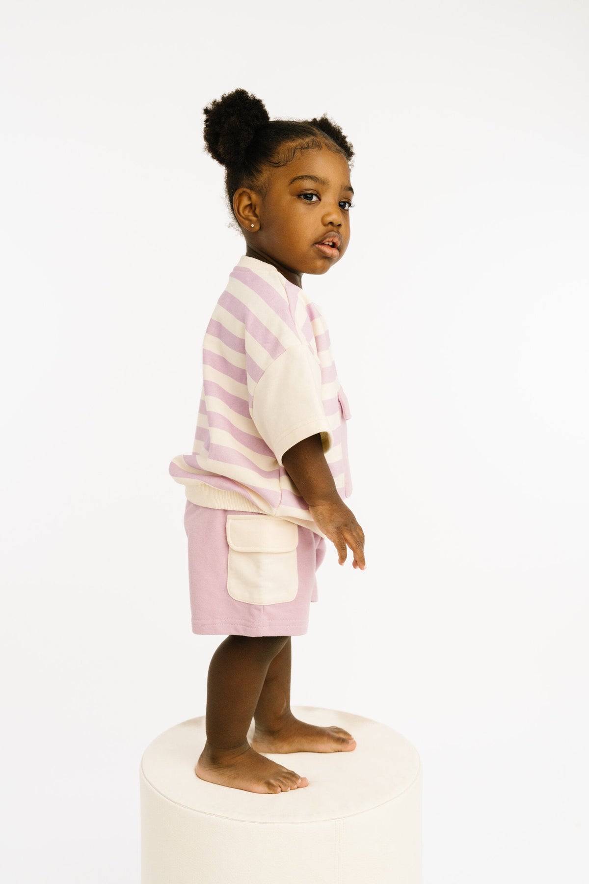 Lilac Short Retro Set