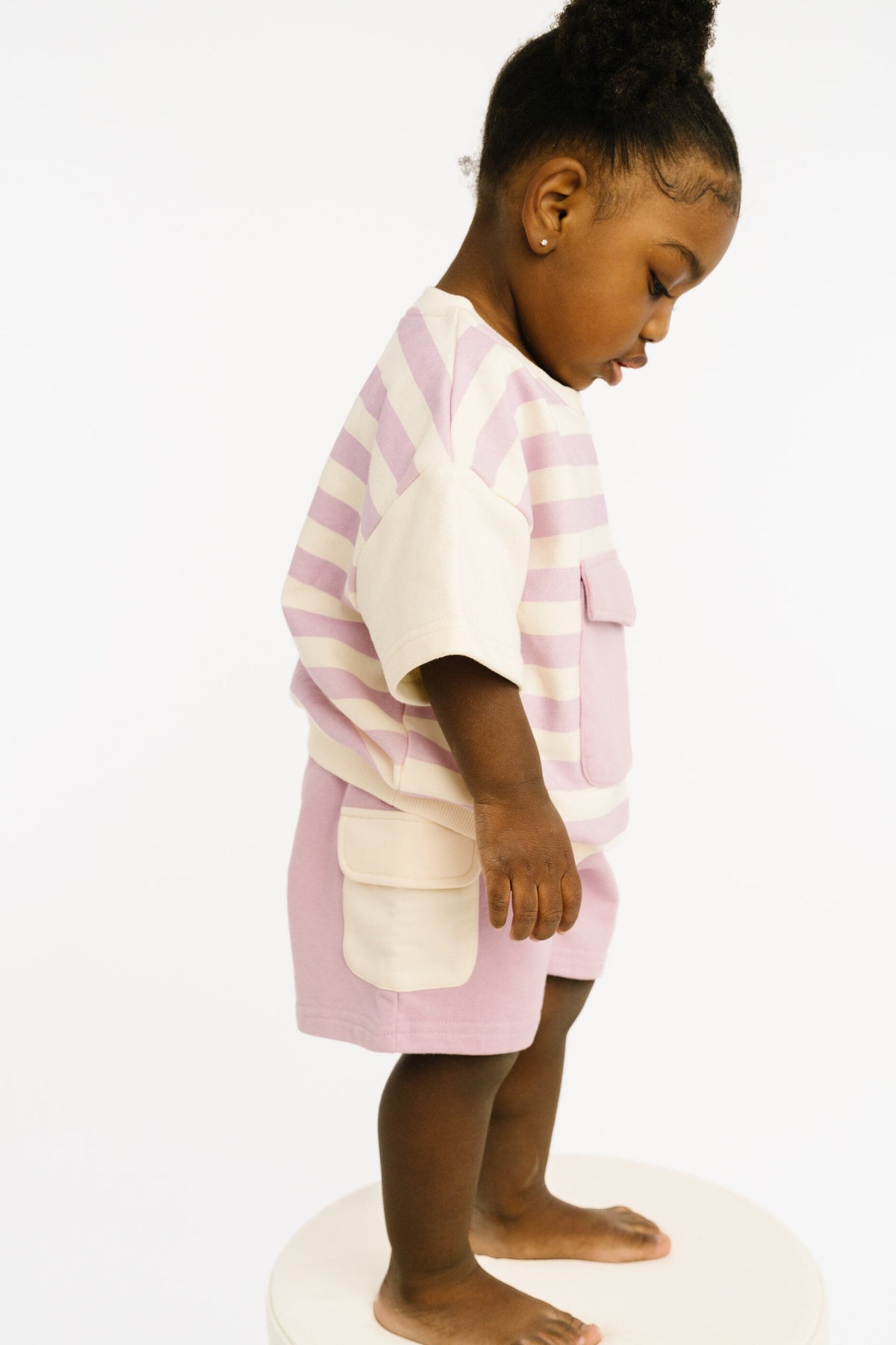 Lilac Short Retro Set