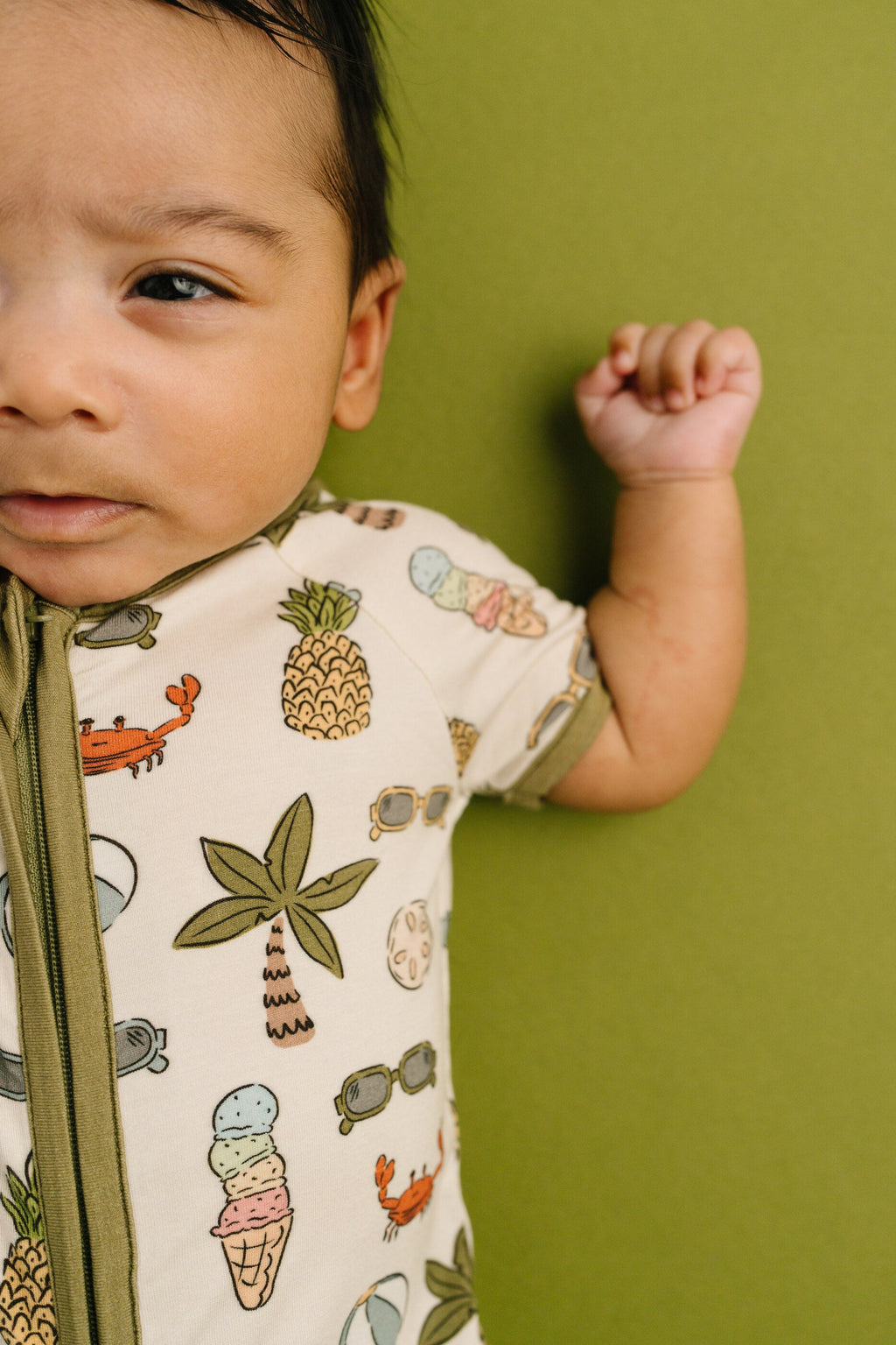 Beach Day Bamboo Short Romper
