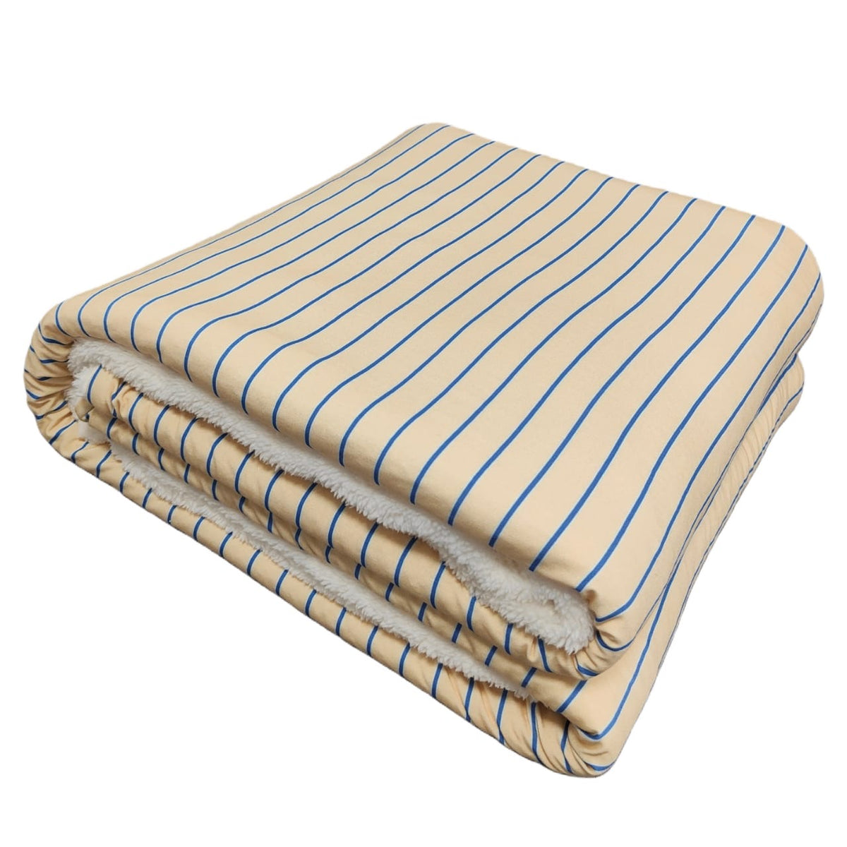 Vintage Stripe Fuzzy Bamboo Blanket